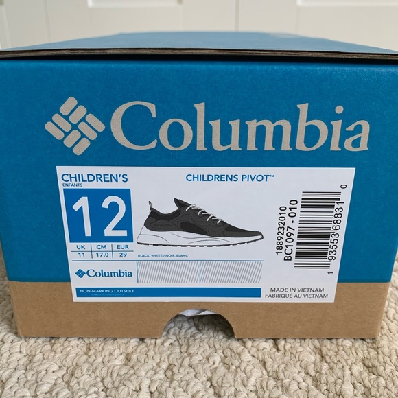 NEW Columbia “Pivot” shoes - Children’s size 12 - Picture 6 of 6